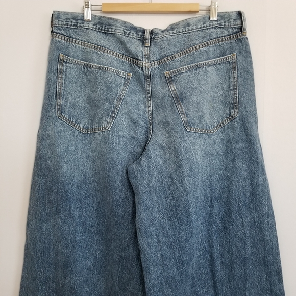 NWT Universal Thread Medium Wash Super Wide Leg Jeans Size 16 - Picture 5 of 8